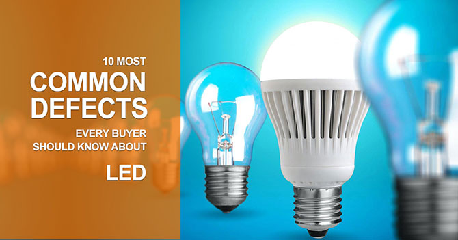 Common Defects for Lighting Products