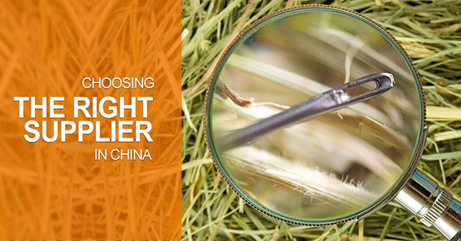 How to Choose Suppliers in China