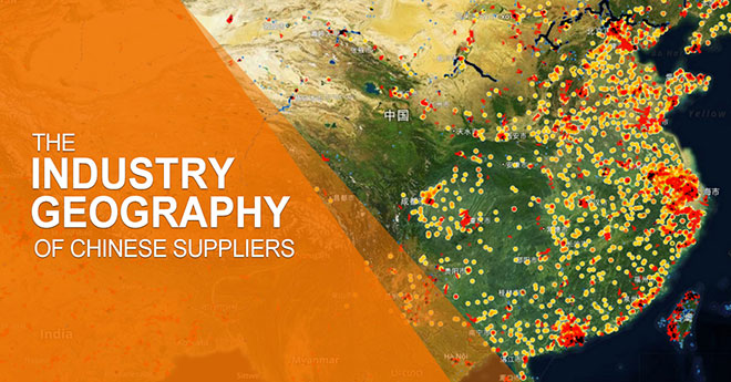 Industry Geography of Chinese Suppliers