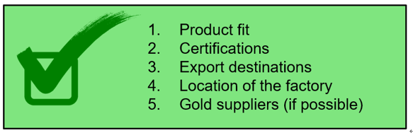 Positive Signs When Accessing a Supplier Online
