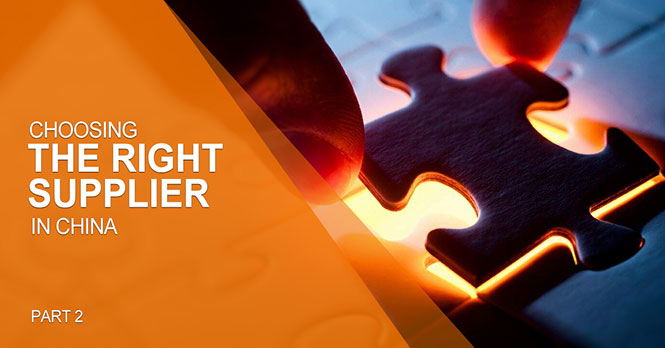 How to Choose the Right Supplier in China