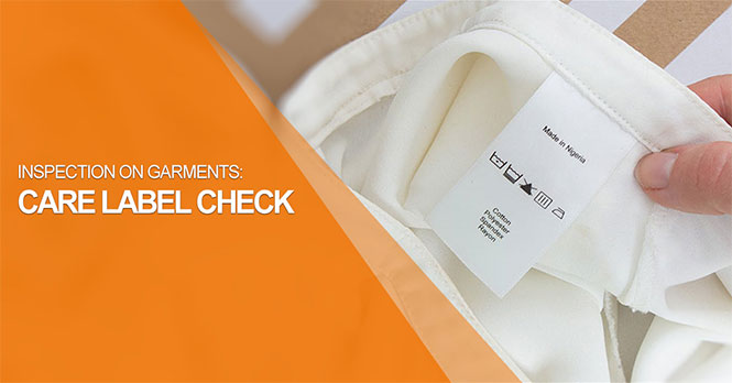 Care Label Check in Garment Inspections
