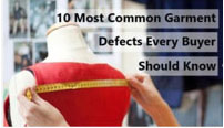 Common Defects in Garment