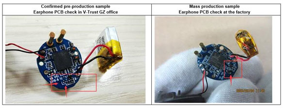 Earphone PCB Check